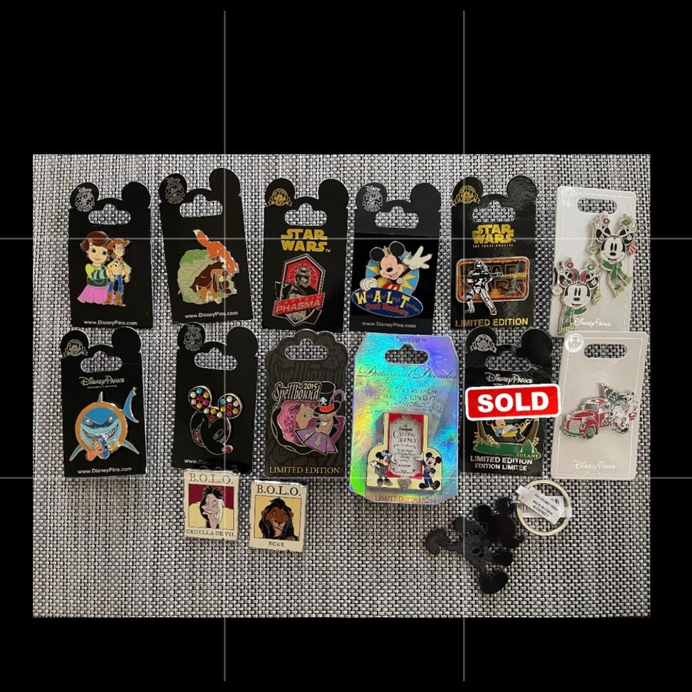 Bulk New Disney Trading Pins